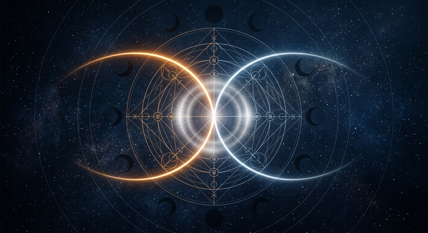 Nodos Lunares no Mapa Astral: O Que Eles Dizem Sobre Sua Missão de Vida (Sem Misticismo Excessivo)